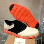 Brand New Cole Haan Lunargrand Saddle Birch/Black/Orange Size 10