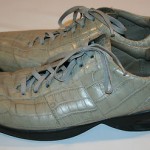 COLE HAAN CROCODILE ALLIGATOR LEATHER OXFORDS SHOES NIKE AIR SOLES  MEN’S 10