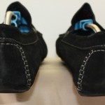 COLE HAAN MOCCASINS BLACK SUEDE SIZE 11 M