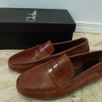 COLE HAAN Air Grant Penny Loafer Papaya Mens 10.5