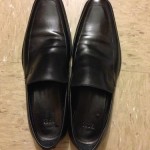 MENS BLACK HUGO BOSS  SZ.9.5SZ.