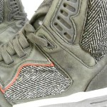 New DIESEL Mens I’m Pression Gray Suede Twill Mid Top Fashion Shoes US 12 EU 45