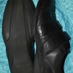 MEN’S HUGO BOSS SNEAKER SHOES BLACK COLOR SZ.48 USA 13.5  MADE ITALY