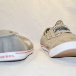 Diesel C-GOOD Mens CASUAL Tennis shoes Sneakers SIZE 11 NEW GUNMETAL GREY