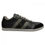 Diesel Mens Lounge Black Gray Casual Lace Up Sneakers Shoes