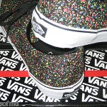 VANS SKATEBOARDING MENS ERA OVERSPRAY PAINT SPLATTER SHOES BLACK SIZE 10 NEW