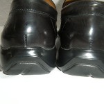 Men’s Cole Haan loafer leather Black  Nike Air size 8 m