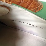 MENS Cole Haan Nike Air Green/Brown Leather Oxford Shoes sz 11.5 M Good! !