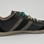 MEN DIESEL LOUNGE BLACK GREEN CLASSIC CASUAL US 7.5 NIB NO RESERVE