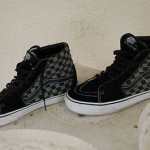 VANS Off the Wall high-tops tennis shoes skateboarding checkerboard SZ 11 SNEAKE