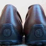 Cole Haan Mens Casual Dress Shoe Sz Size 15M Brown Leather Slip On Driver Loafer
