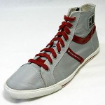 Hugo Boss Orange Men’s High Top Sneakers w/Double Closures US 8 UK 7  EU 41
