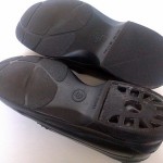 Mens Cole Haan Country Nike Air Shoes Size 10 M Black Leather Loafers Slip On
