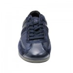 Hugo Boss Mens Sneakers Orange Label Silvans Dark Blue Leather/Suede Lace Up
