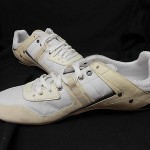 NEW Mens Diesel Korbin II White Taupe Leather Athletic Casual Shoes Size 11