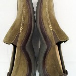 Cole Haan Mens Olive Suede Leather Driver Moc Loafer Shoes Size 11.5M