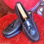Cole Haan Men’s Black Moccasin/Loafer Tassel Driving Shoes 9M