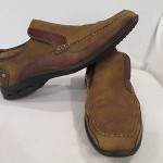 COLE HAAN NIKE AIR Brown Slip-On Loafers Men’s Size 10M VERY NICE!