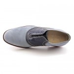 Cole Haan Air Colton.Saddle Mens Size 7.5 Blue Leather Oxfords Shoes New/Display