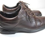 Men’s Cole Haan Country Leather Sports Lace Shoes 9.5 M with Nike Air Soles NICE