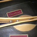 Cole Haan Blue Suede and Tan Leather tassel loafers. 11.5M