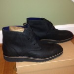 100% Auth. Cole Haan AIR MORRIS Chukka Mens Boots  Black in sz 11M  $198