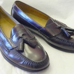 Cole Haan Leather Loafers  Mens 10 D Cordovan Burgundy Tassel