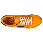 Diesel Mens Pass On Orange Casual Lace Up Sneakers Shoes