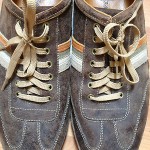 EUC Cole Haan Brown Leather Air Terrel Casual Sneakers Shoes Mens 11.5 Loafer