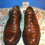 MENS COLE HAAN BROWN OXFORDS CASUAL SIZE 9 M USED