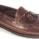 COLE HAAN Mens Brown LEATHER COUNTRY Kiltie Tassle Slip On Loafer Shoes SZ 8.5 M