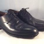COLE HAAN CITY Mens Black Leather Oxfords Size 8.5 M Medium