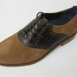 Cole Haan Mens Shoes $168 NEW Carter RBR Saddle Oxford Bark Tan Choc Brown 8.5 M