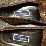 Men’s Sz. 11 Bragano Cole Haan Woven Brown Italian Leather Loafers Dress Shoes