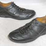 COLE HAAN Nike Air black leather walking/casual shoes sneakers Men’s sz 8.5 M