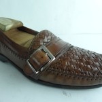 Cole Haan Bragano Mens Leather Dress Shoes Sz 9.5 M Brown Casual Slip On Loafers