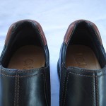 COLE HAAN BLACK LEATHER SLIP ON LOAFERS SIZE 9 MEDIUM