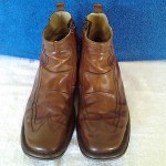 Original Diesel “Maximilian” Vintage Boots Zip Brown Leather 10 1/2 – 11 men’s