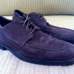 Men’s Cole Haan Casual Lace Up Dark Brown Suede 10 M Waterproof