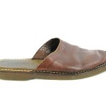 Cole Haan Country 12M Slides Slip Ons Sandals Mules Brown Leather Shoes 12 M