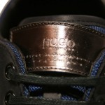 $275 HUGO BOSS Red Label Black Navy Blue Sneakers 11 44 Mens Shoes Trainers 10.5