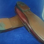 Mens Cole Haan Brown/Burgundy Leather Tassel Casual Loafers Shoes Size 11D