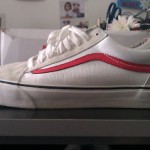 Supreme Vans Old Skool 92 White/Red/Mesh Size 11