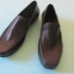COLE HAAN Men’s Black Leather Slip On  Loafer Size 12 M EUC