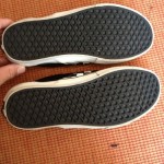 VANS Slip-ons, Full Leather Checkerboard, Very Rare. Sz. 7.5, 9