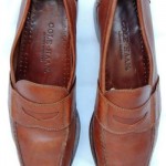 Men’s COLE HAAN GenuineHandsewn Leather Loafers Shoes Size 10.5 D Brown