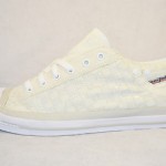 Diesel EXPOSURE LOW CANVAS Mens CASUAL Tennis shoes Sneakers SIZE 12 NEW WHITE