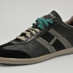 MEN DIESEL LOUNGE BLACK GREEN CLASSIC CASUAL US 7.5 NIB NO RESERVE
