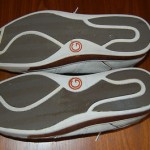 Cole Haan AIR COURT Oxfords Shoes Sneakers Mens 11.5 Ivory Leather Brown Trim