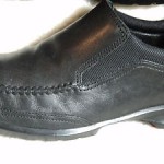 COLE HAAN MENS SIZE 9 M BLACK LEATHER LOAFERS SHOES